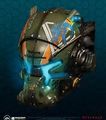 Helmet for his Exosuit.